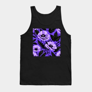 Poppy Flower Tank Top